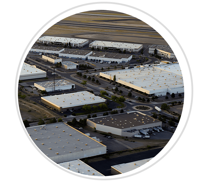 Advanced Manufacturing Distrcit arial view